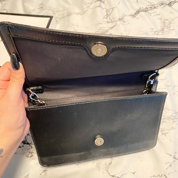 Nine West- limited edition- black & sliver matching heel’s & clutch bundle - Picture 7 of 9